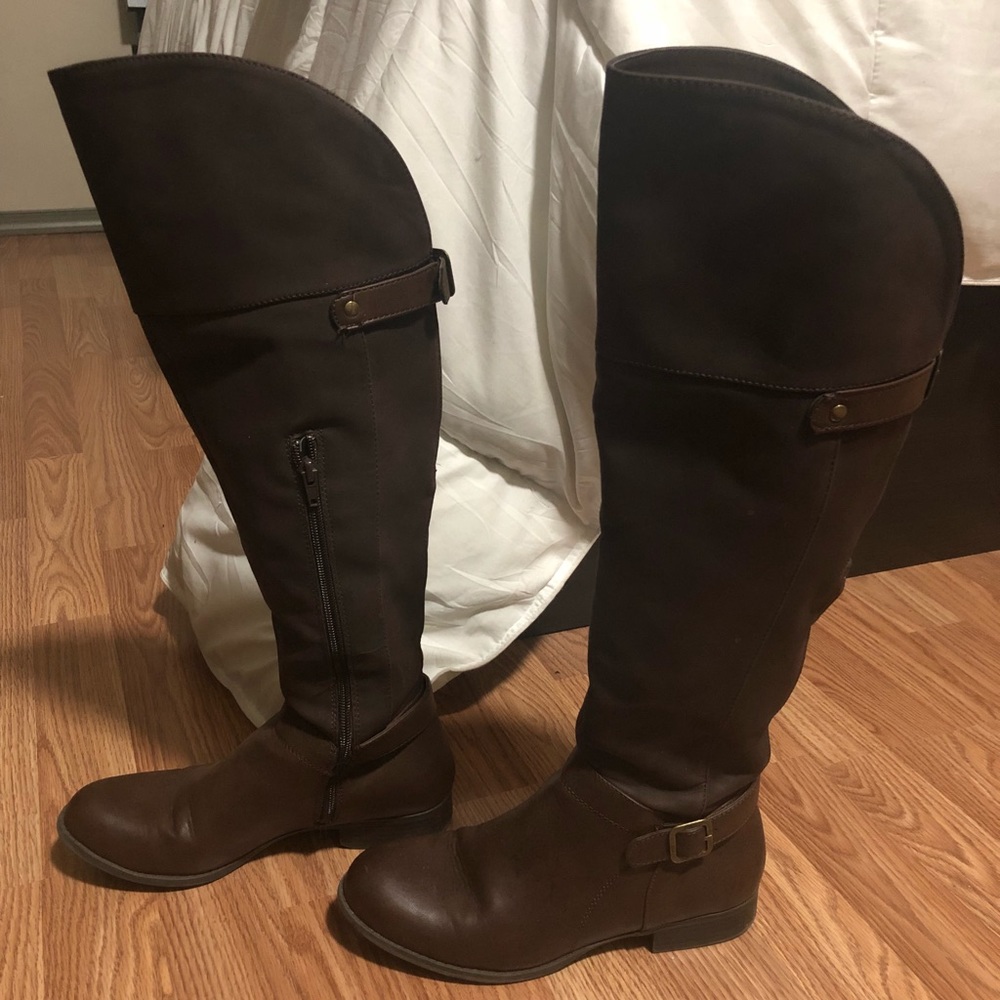 Knee high boots